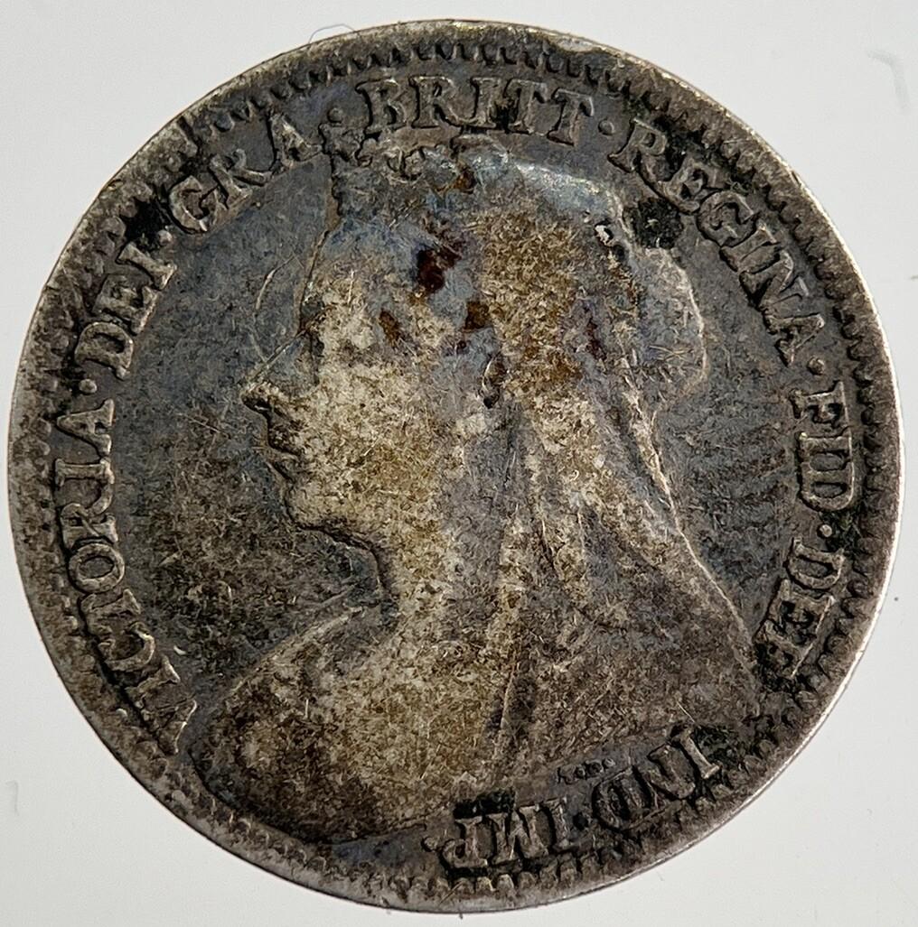 1897 Victoria Threepence Silver Coin | Collectable Grade | a8470