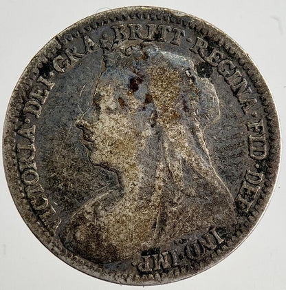 1897 Victoria Threepence Silver Coin | Collectable Grade | a8470