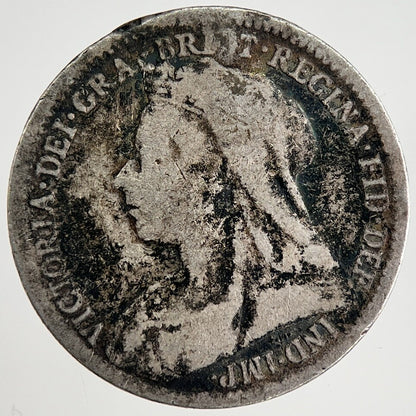 1899 Victoria Threepence Silver Coin | Collectable Grade | a8480