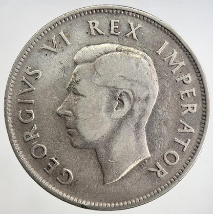 1943 South Africa Half-Crown Silver Coin | Fine Collectable Grade | a8362