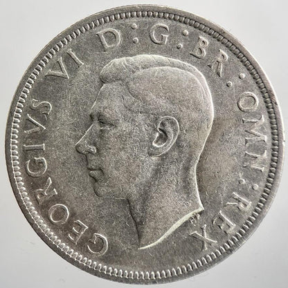 1938 George VI Half-Crown Silver Coin | Fine Collectable Grade | a737
