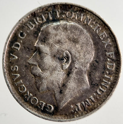 1917 George V Threepence Silver Coin | Very High Grade | a8433