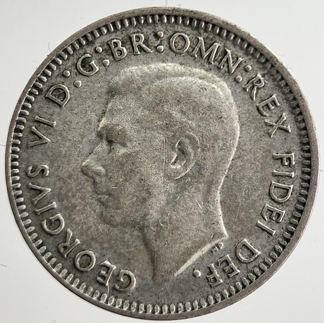 1952 Australia Threepence Silver Coin | Fine Collectable Grade | a8519