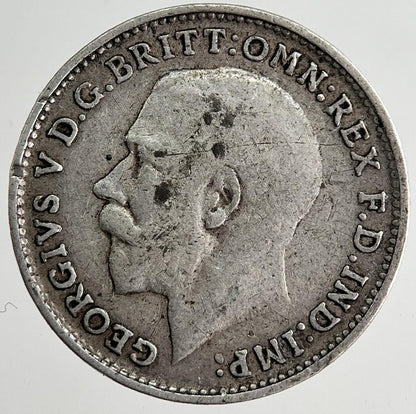 1914 George V Threepence Silver Coin | Collectable Grade | a8454