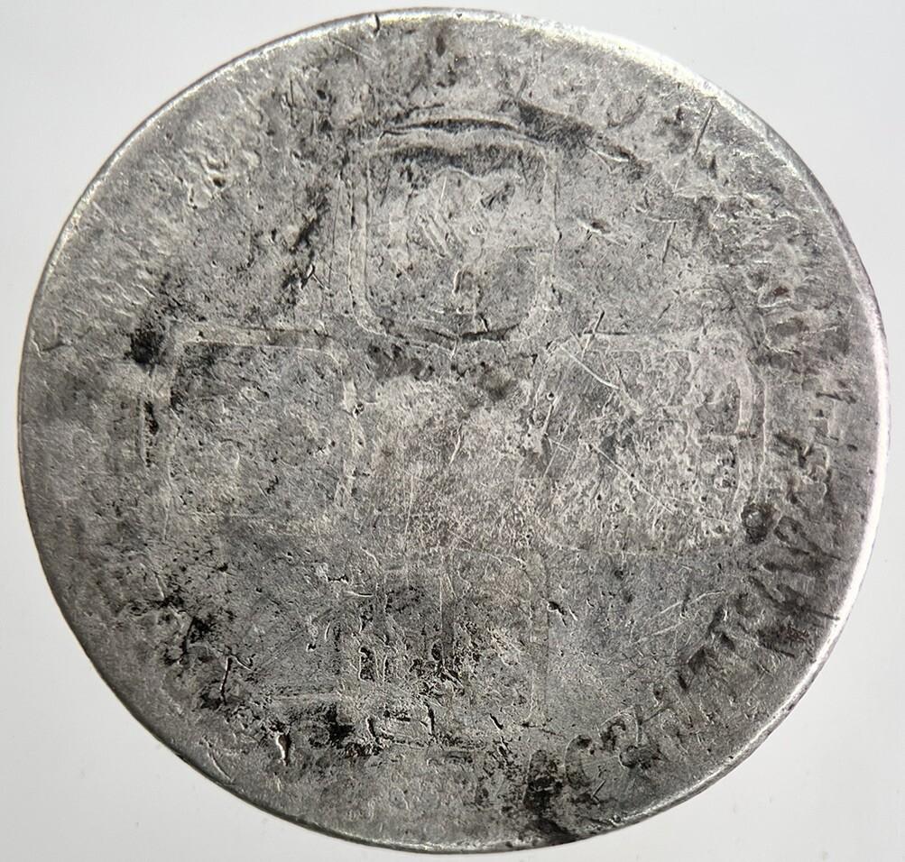 British George II 2nd Shilling Silver Coin | Fair Grade | a6889