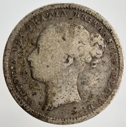 1878 Die-25 Victoria Shilling Silver Coin | Collectable Grade | a735