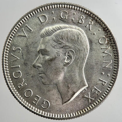 1941 George VI British Shilling Silver Coin | Very Fine Grade | a8352