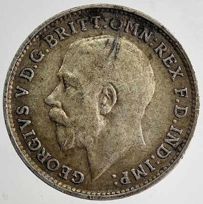 1918 George V Threepence Silver Coin | Very High Grade | a8437
