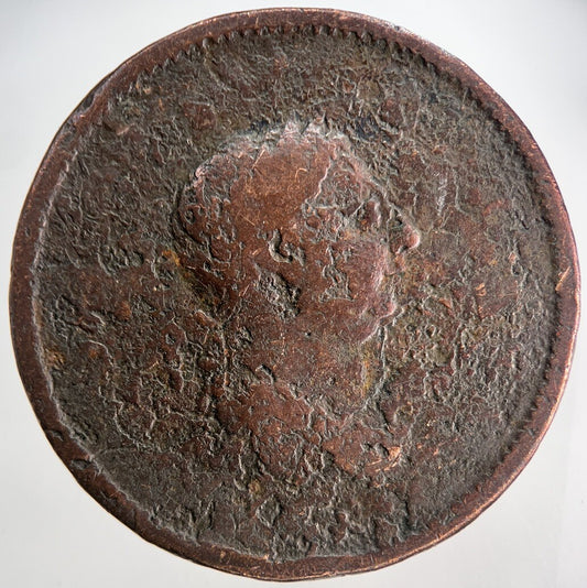 British George III 3rd One Penny Coin | Fair Grade | a6872