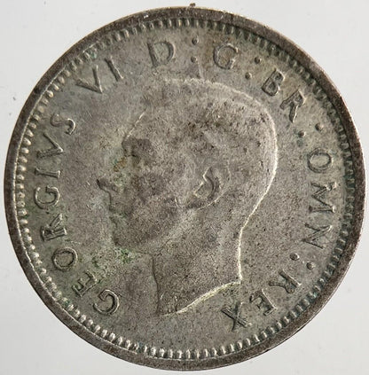 1938 George VI Threepence Silver Coin | Fine Collectable Grade | a6898