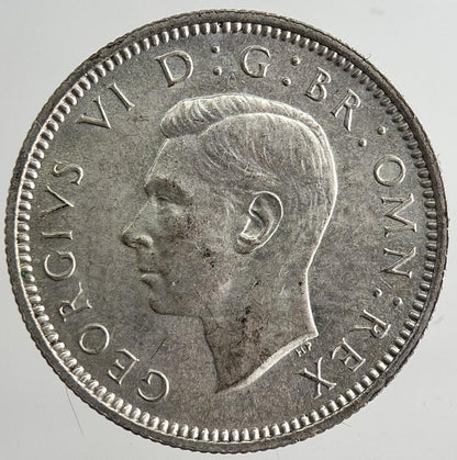 1940 George VI British Sixpence Silver Coin | Very Fine Grade | a8345