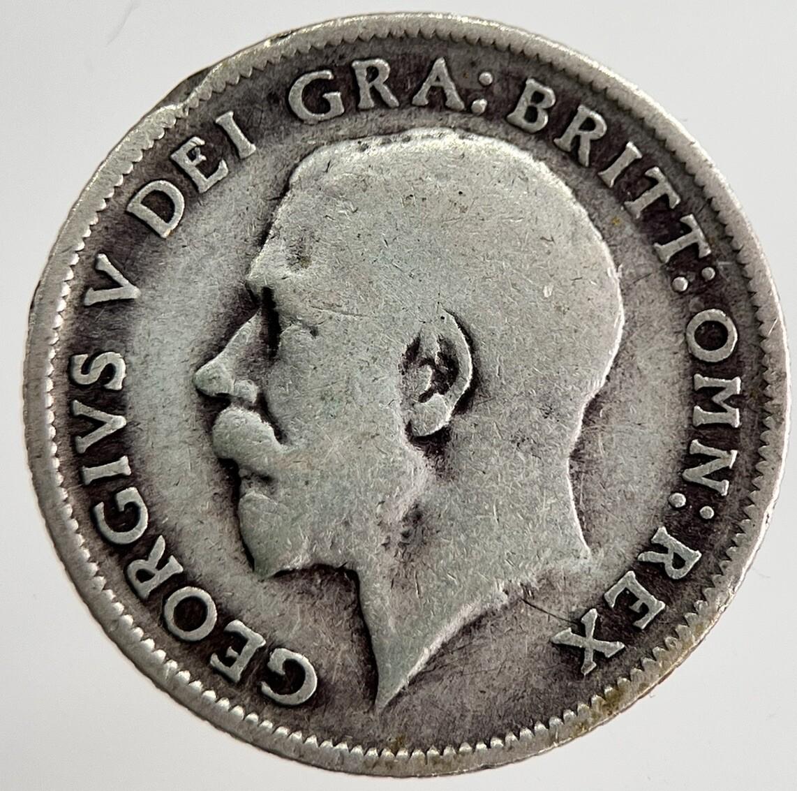 1914 George V Sixpence Silver Coin | Collectable Grade | a8514
