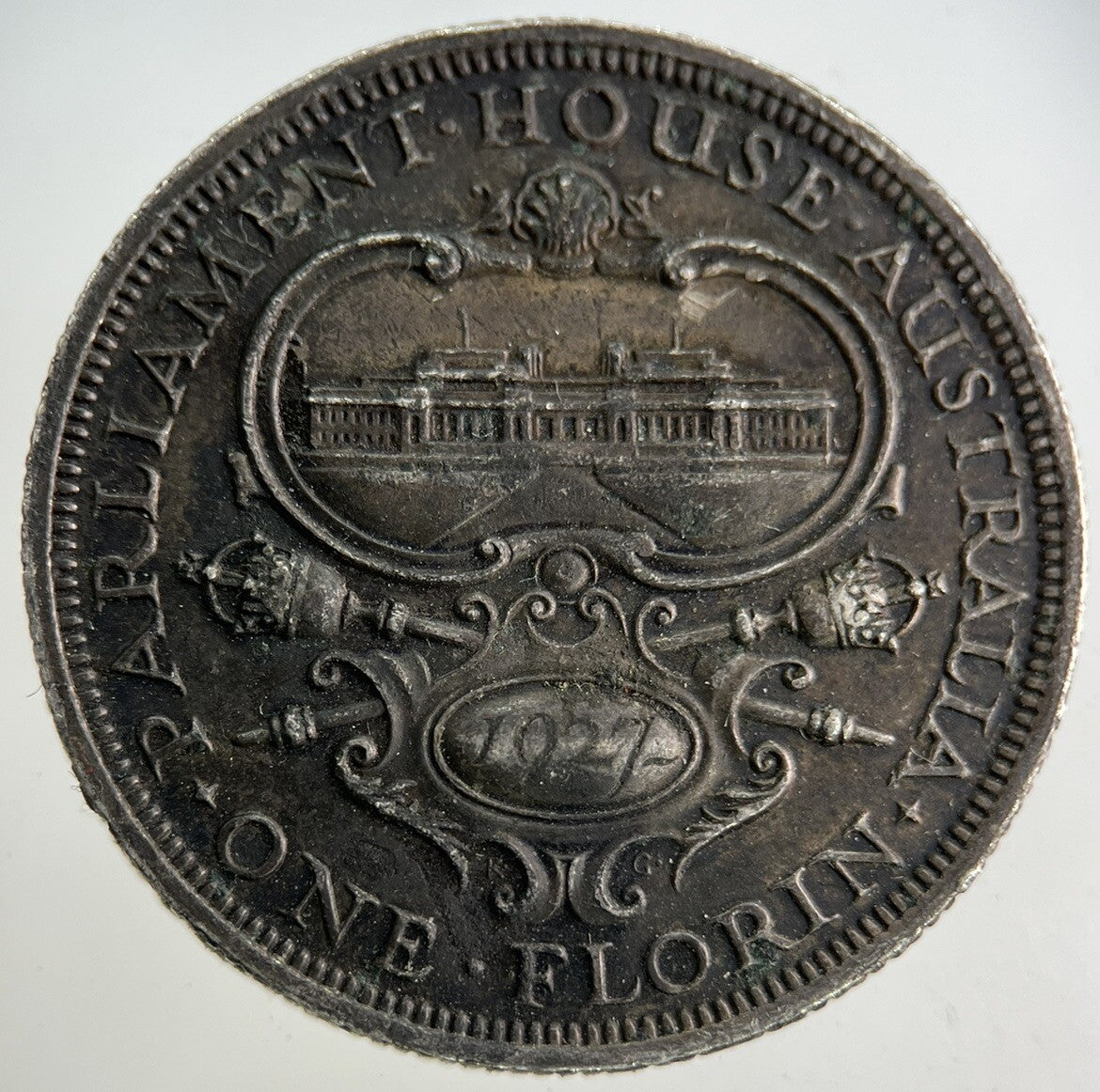 1927 Australia Florin Silver Coin | Very High Grade
