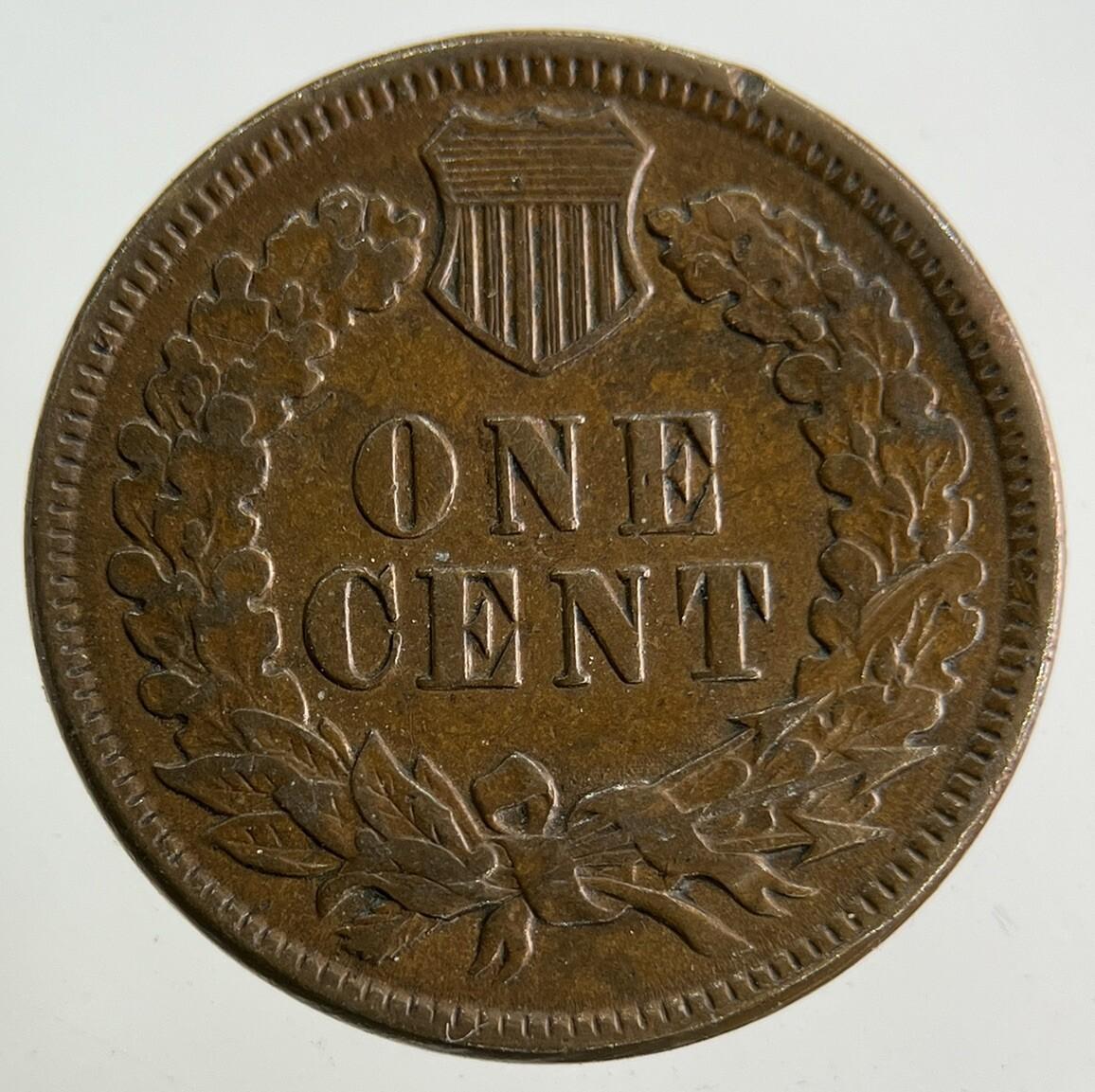1891 US USA One Cent Coin | Fine Collectable Grade
