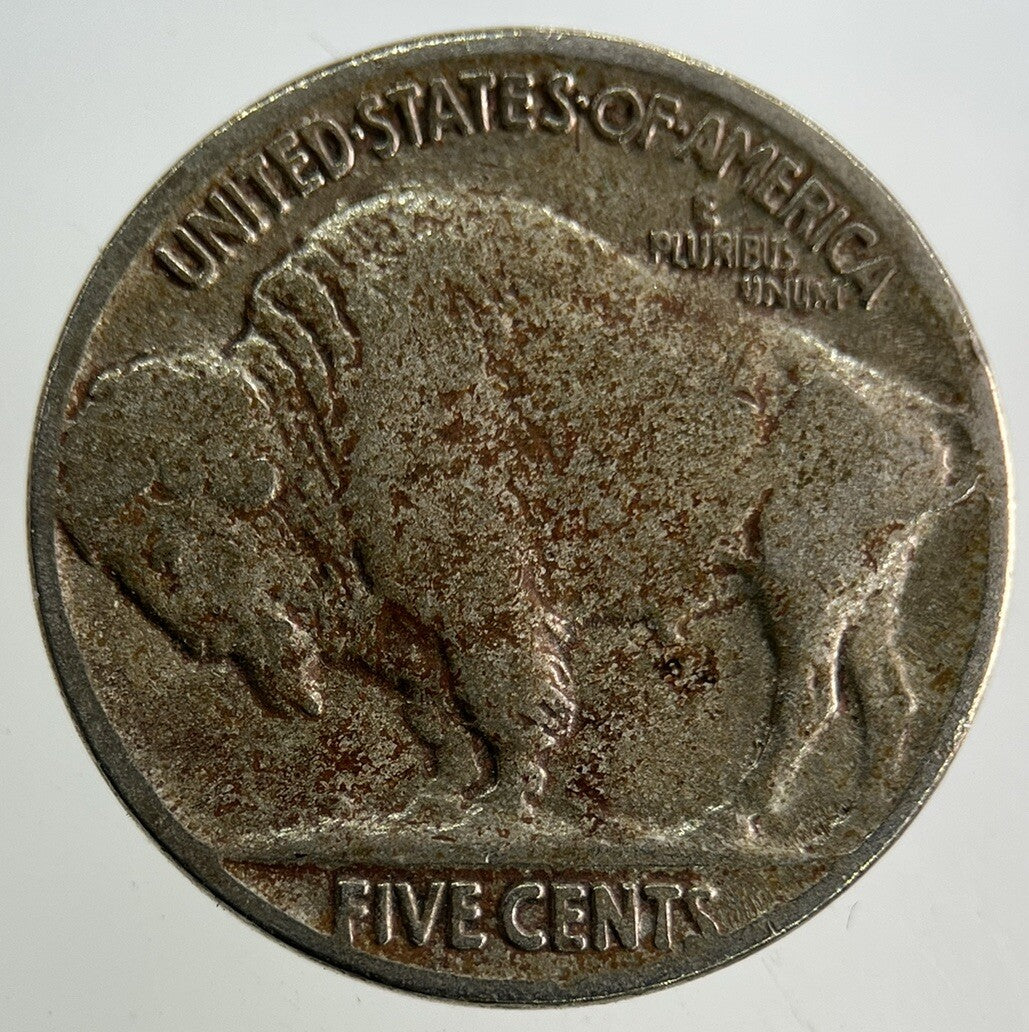 1927 US USA Buffalo Nickel Coin | Fine Collectable Grade