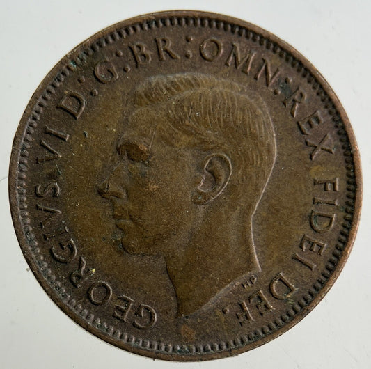 1950 George VI Wren Farthing Coin | Very High Grade