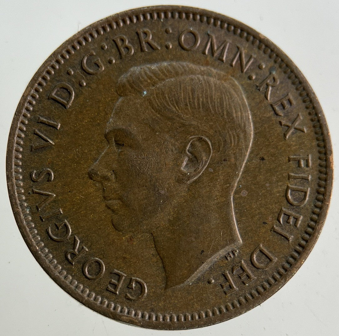 1949 George VI Wren Farthing Coin | Very High Grade