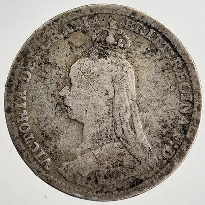 1890 Victoria Threepence Silver Coin | Collectable Grade | a8676