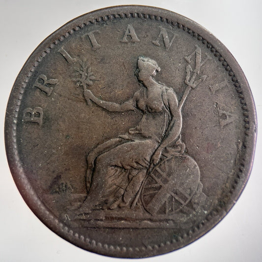 1807 George III 3rd One Penny Coin | Fine Collectable Grade | a8974