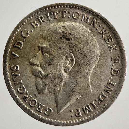 1921 George V Threepence Silver Coin | Very High Grade | a8632