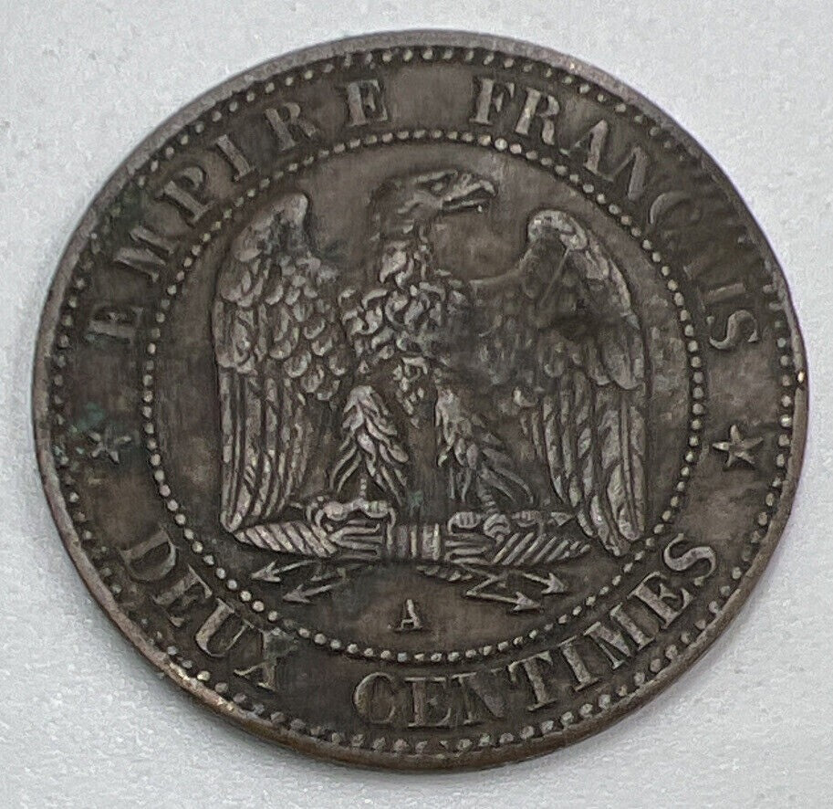 1862 France 10 Centimes Coin | Very High Grade