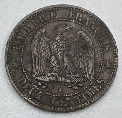 1862 France 10 Centimes Coin | Very High Grade