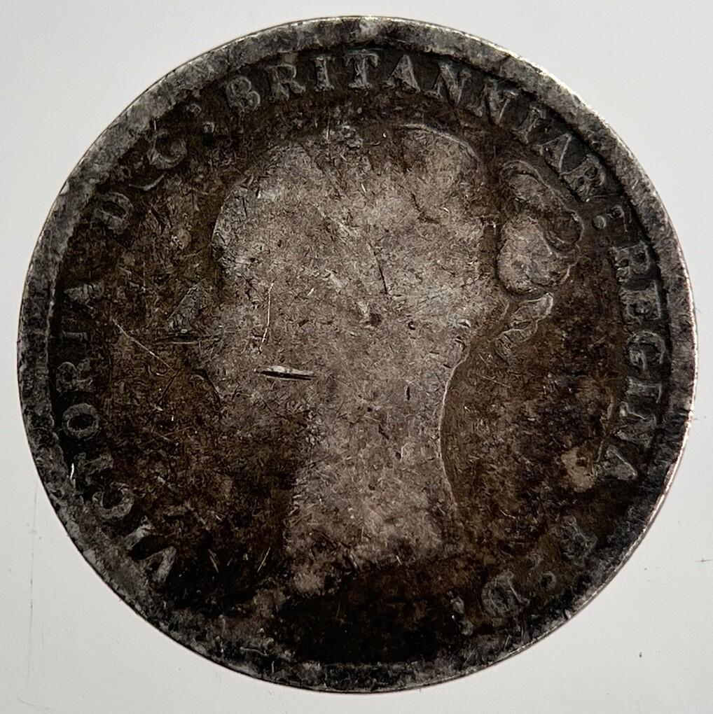 1883 Victoria Threepence Silver Coin | Collectable Grade | a8670