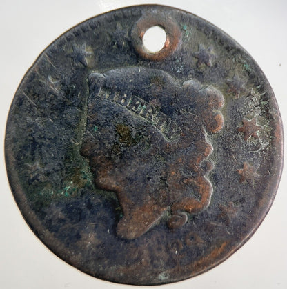 1829 US USA Large 1 One Cent Coin | Collectable Grade | a8980