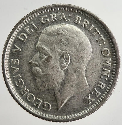 1926 George V Sixpence Silver Coin | Very High Grade | a8513