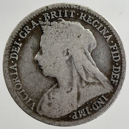 1894 Victoria Threepence Silver Coin | Collectable Grade | a8820