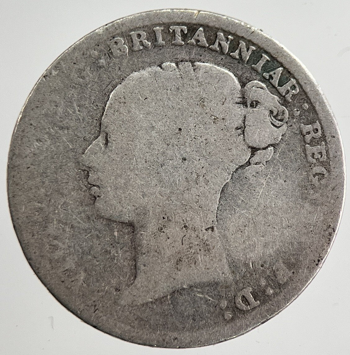 1883 Victoria Threepence Silver Coin | Collectable Grade | a8819