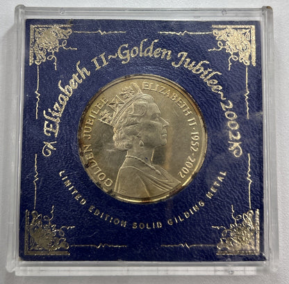 2002 Oswestry Town Council Elizabeth Coin In Case | Collectable Grade | a90339