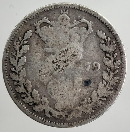 1879 Victoria Threepence Silver Coin | Collectable Grade | a8829