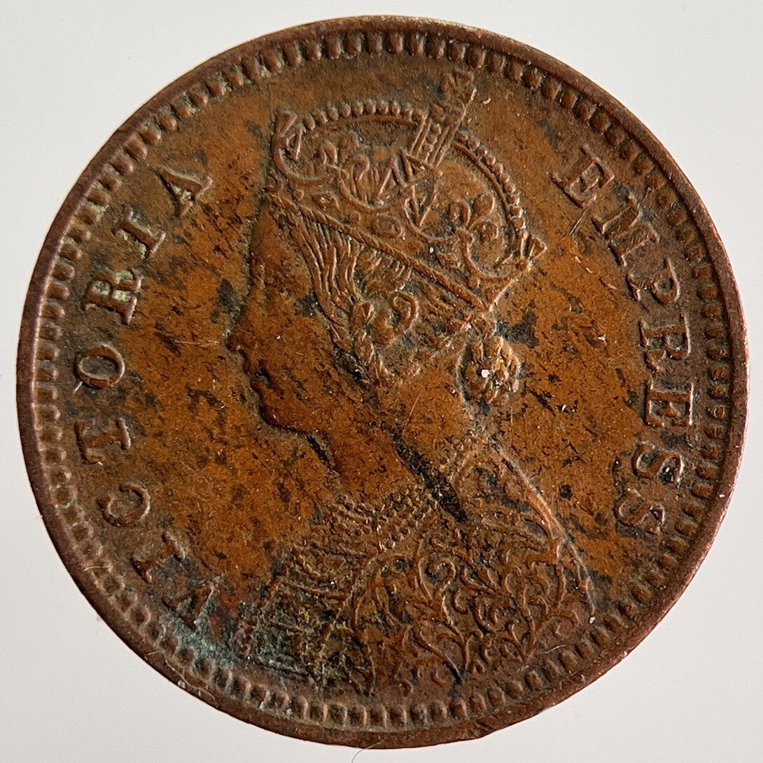 1886 India 1/12 Anna Coin | Very High Grade | a812