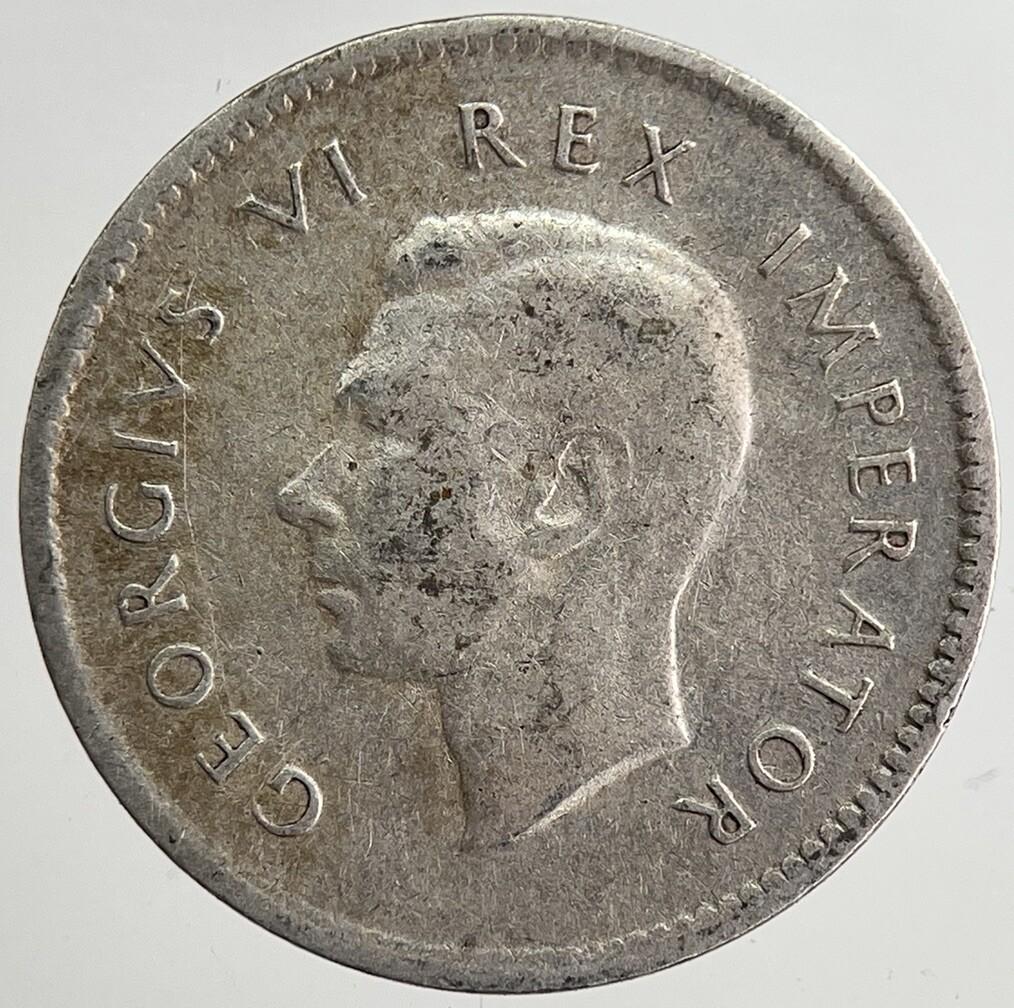 1937 South Africa Threepence Silver Coin | Collectable Grade | a8356