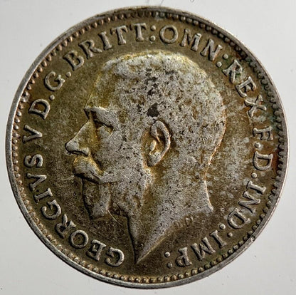 1921 George V Threepence Silver Coin | Very High Grade | a8631