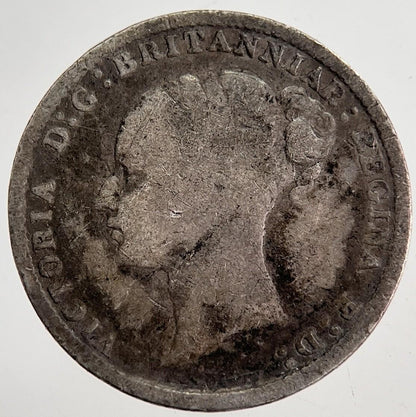 1883 Victoria Threepence Silver Coin | Collectable Grade | a8688