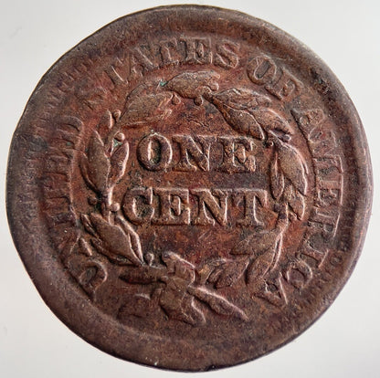 1854 US USA Large 1 One Cent Coin | Collectable Grade | a8968