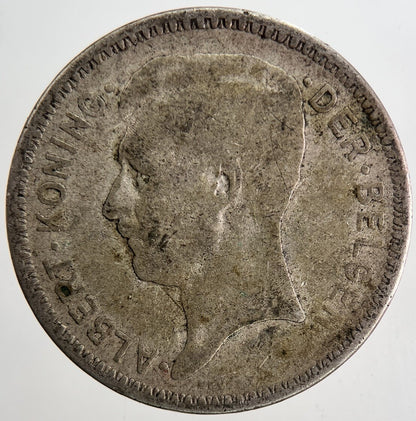1934 Belgium 20 Francs Silver Coin | Collectable Grade | a6881