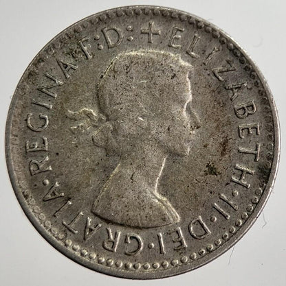 1960 Australia Threepence Silver Coin | Fine Collectable Grade | a8521