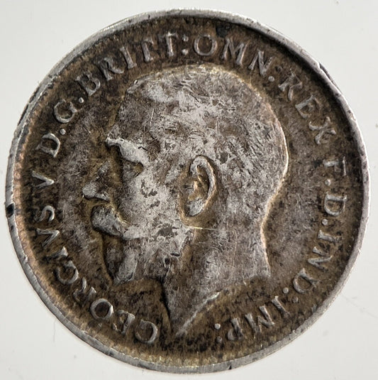 1912 George V Threepence Silver Coin | Very High Grade