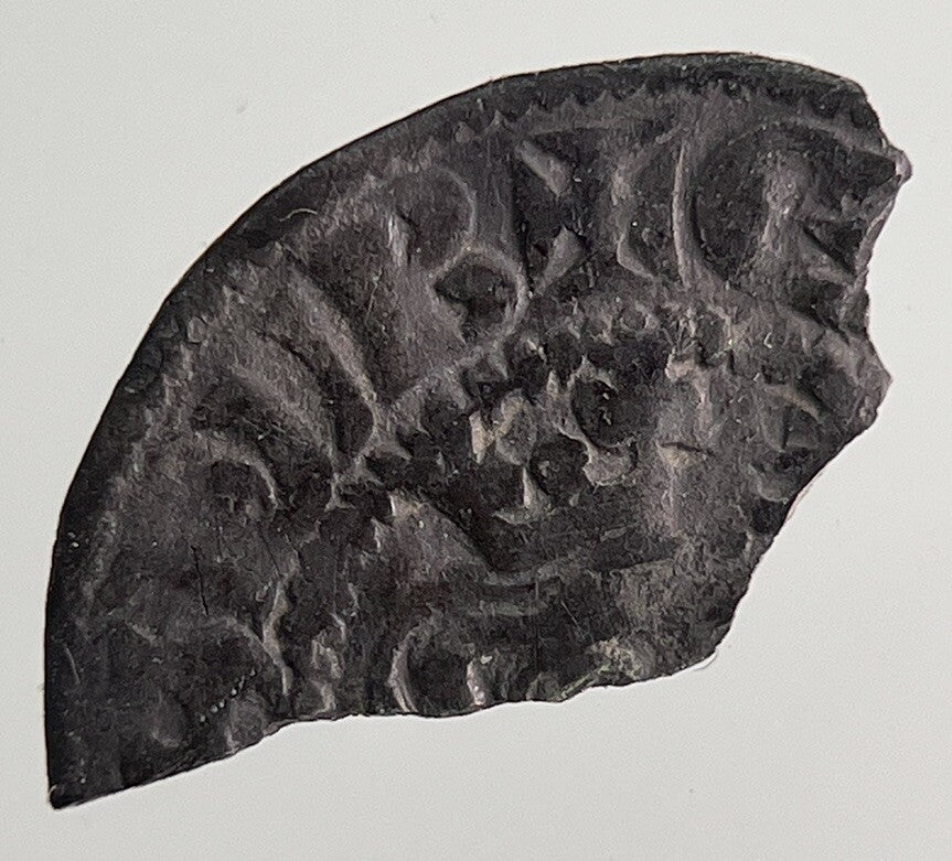 British Edward I 1st Half-Penny Hammered Silver Coin | Collectable Grade | a6928