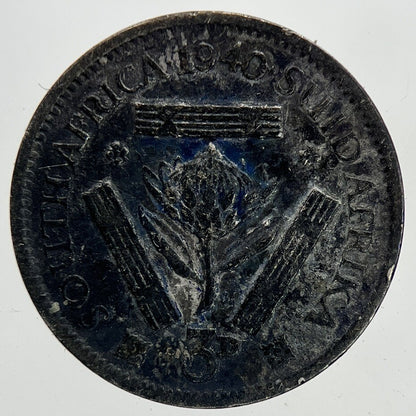 1940 South Africa Threepence Silver Coin | Collectable Grade | a6985