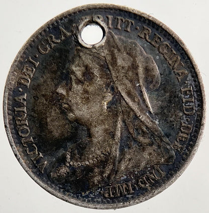 1894 Victoria Threepence Silver Coin | Very High Grade