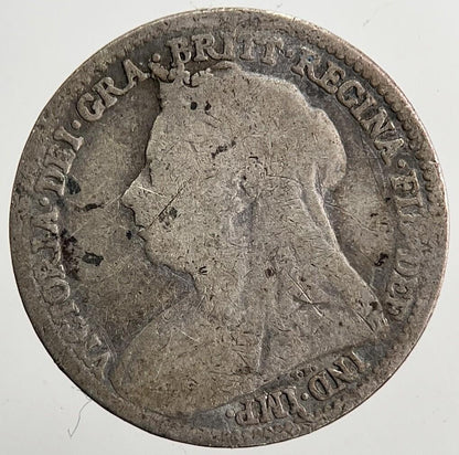 1897 Victoria Threepence Silver Coin | Collectable Grade