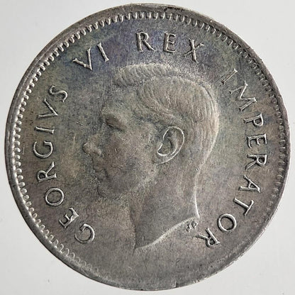 1941 South Africa Threepence Silver Coin | Very High Grade | a6975