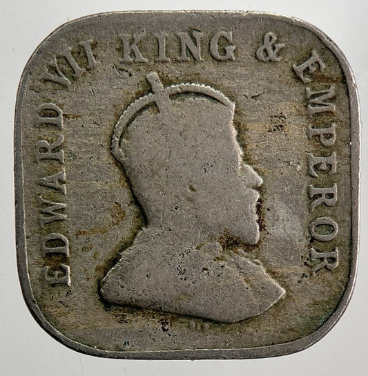 1909 Ceylon 5 Cents Sri Lanka Coin | Collectable Grade