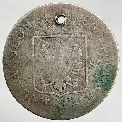 1794 Poland Prussia 4 Groschen Silver Coin | Collectable Grade