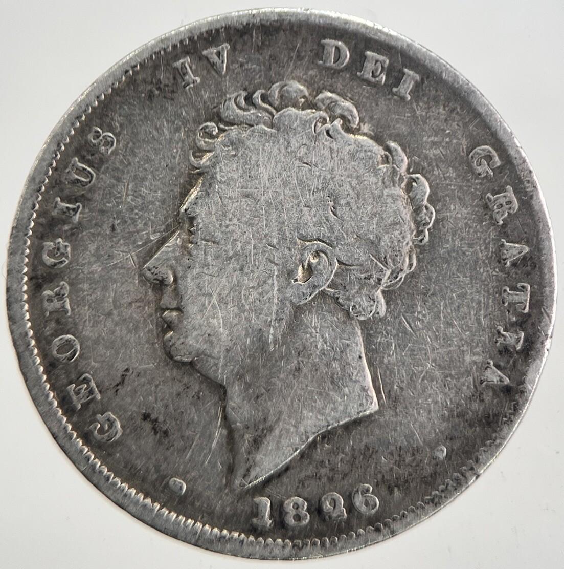 1826 George IV Shilling Silver Coin | Collectable Grade