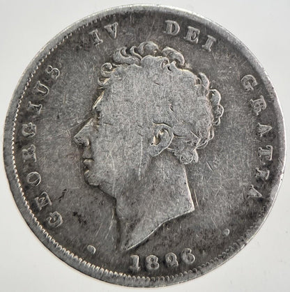 1826 George IV Shilling Silver Coin | Collectable Grade